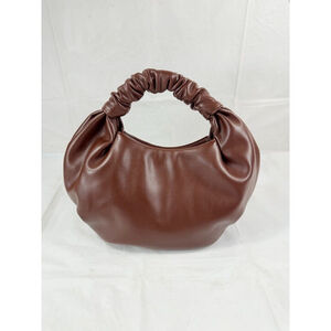 The Drop Addison Soft Volume Top Handle Bag Brown